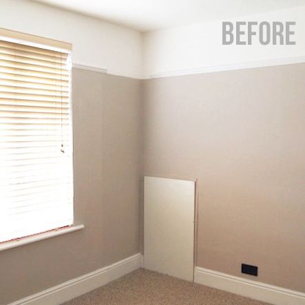 Toddler bedroom makeover [before]