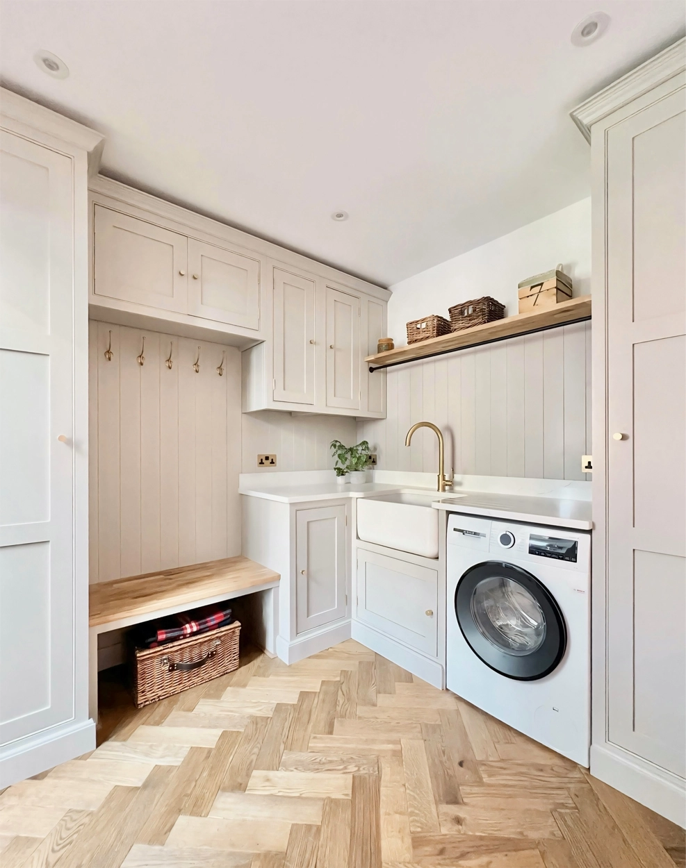 Traditional bootility - design by First Sense Interiors